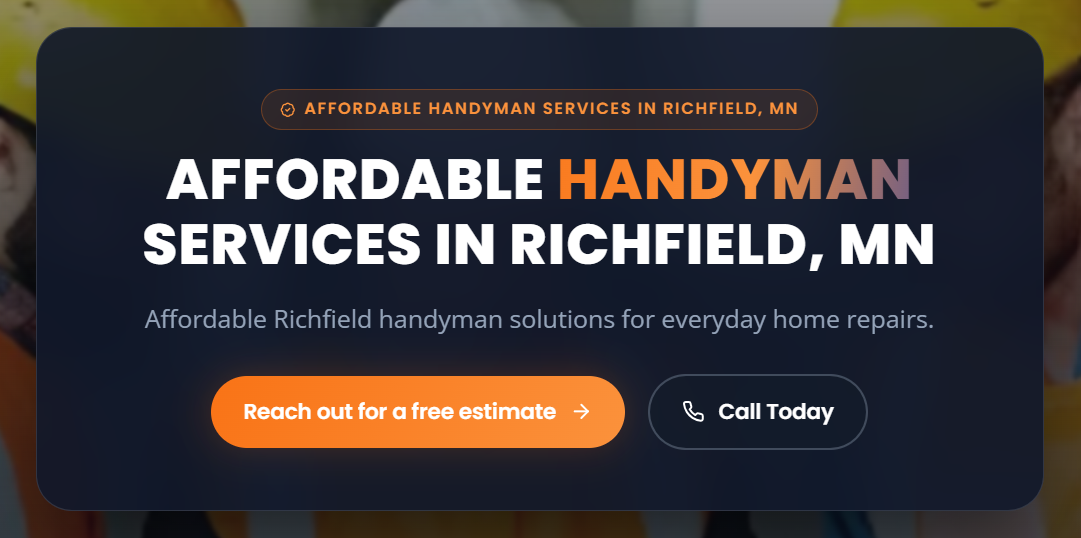 Handyman Services in Richfield, MN