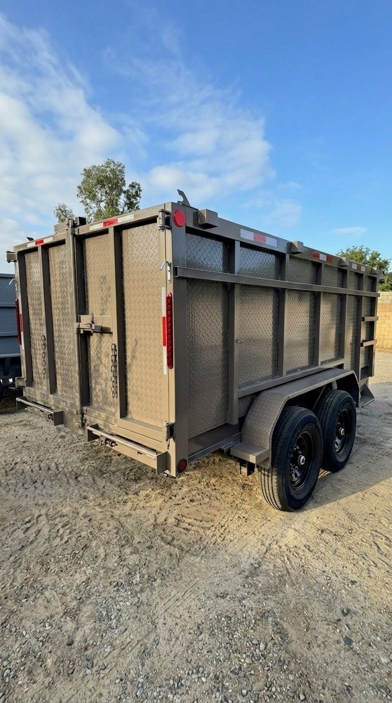 Why Contractors Choose Us as Their Dump Trailers Team in Fontana